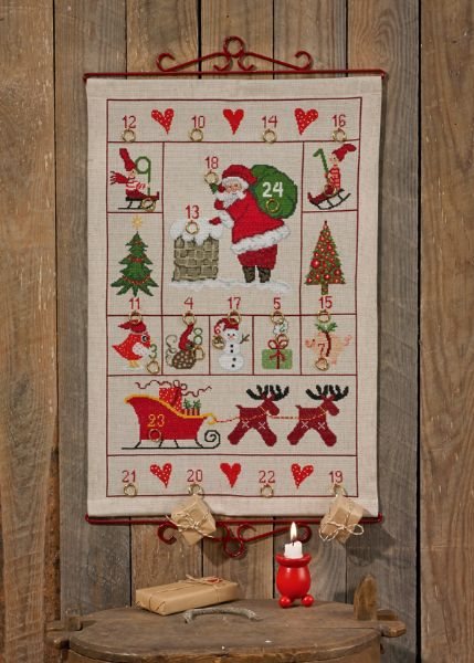 Pakkekalender - med alle julemotiverne